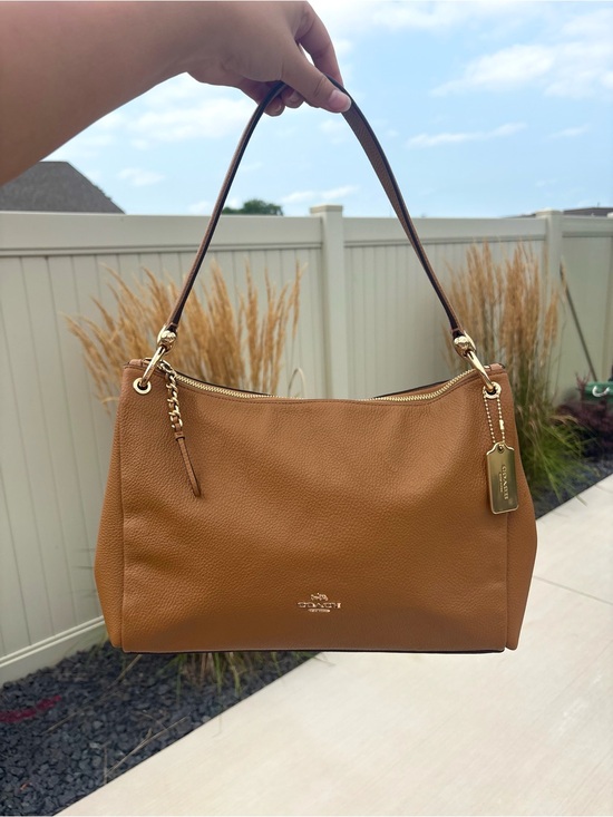 Coach Handbags - Coach Mia Pebbled Shoulder Bag